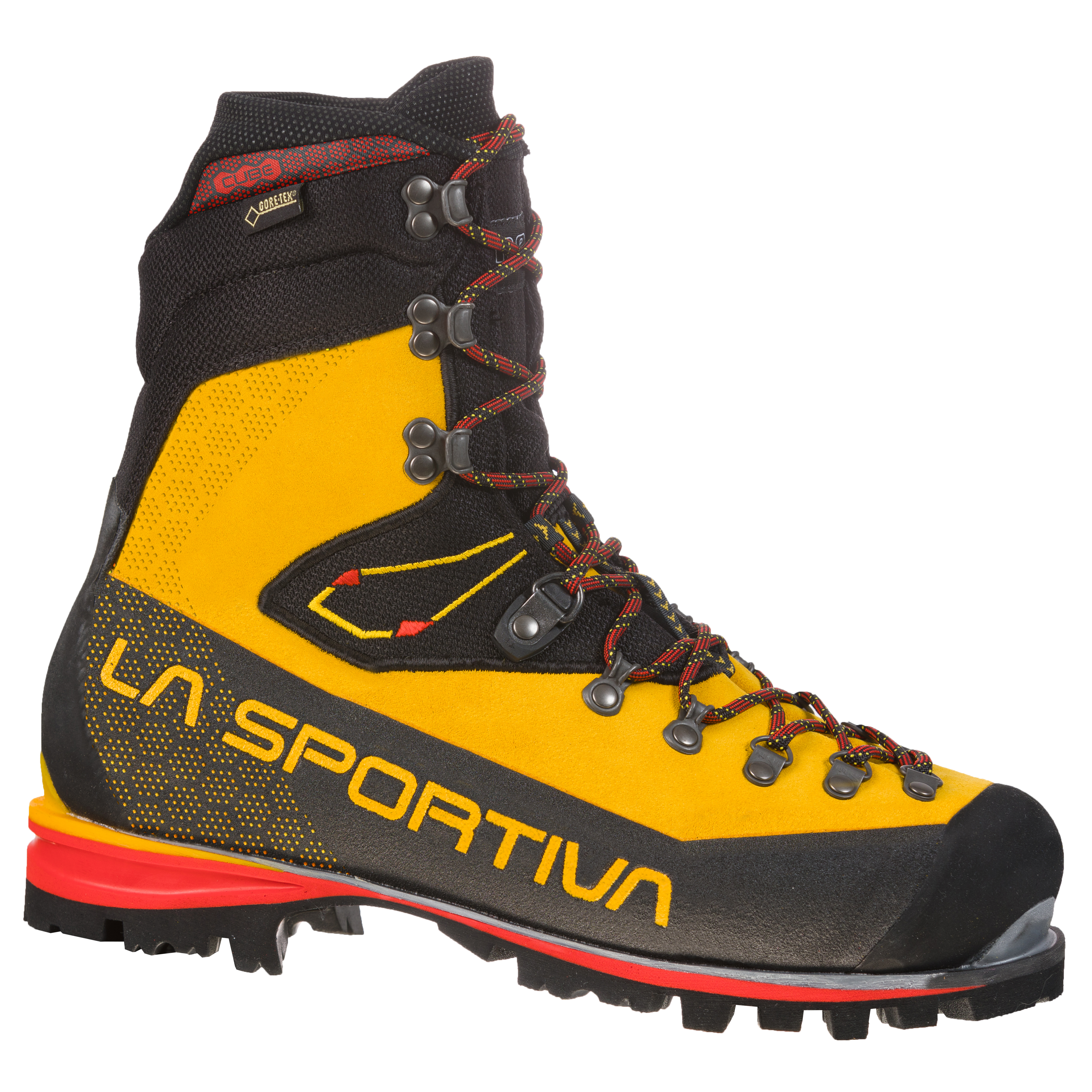 Ботинки альпиниста. Альпинистские ботинки la Sportiva. Ботинки la Sportiva g2 EVO Black/Yellow. La Sportiva ботинки трекинговые. Ботинки la Sportiva Karakorum Trek.